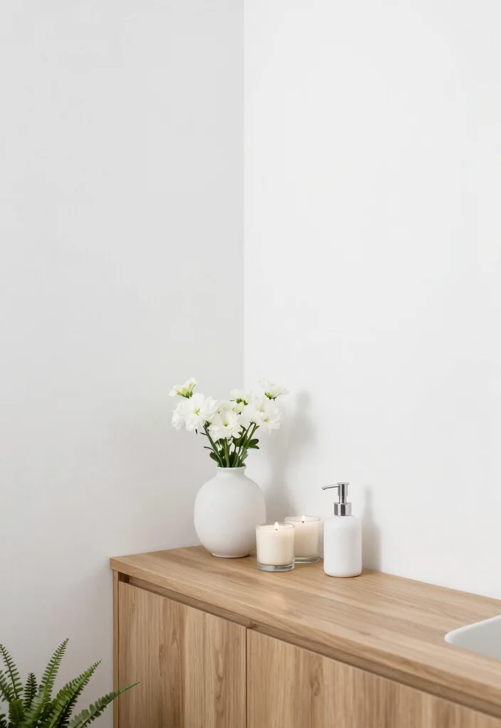 12 Zen Bathroom Ideas for a Calm Spa Inspired Mood 3. Minimalist Accessories 0