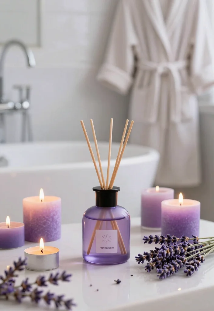 12 Zen Bathroom Ideas for a Calm Spa Inspired Mood 6. Calming Scents 0
