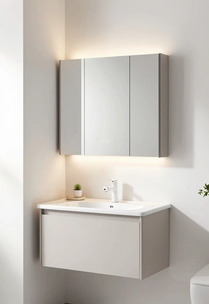 14 Bathroom Cabinet Ideas for Smart Storage Solutions 12 14 Bathroom Cabinet Ideas for Smart Storage Solutions 2. Mirror Cabinets for Dual Functionality 0