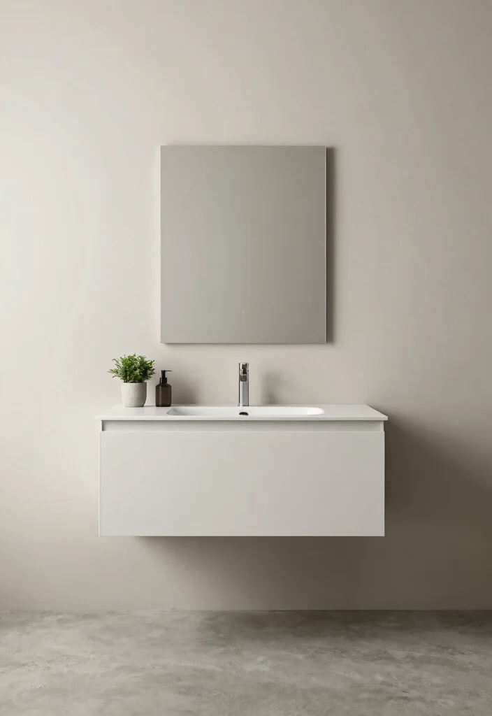 14 Bathroom Home Decor Ideas for a Fresh Stylish Update 9. Minimalist Design Principles 0