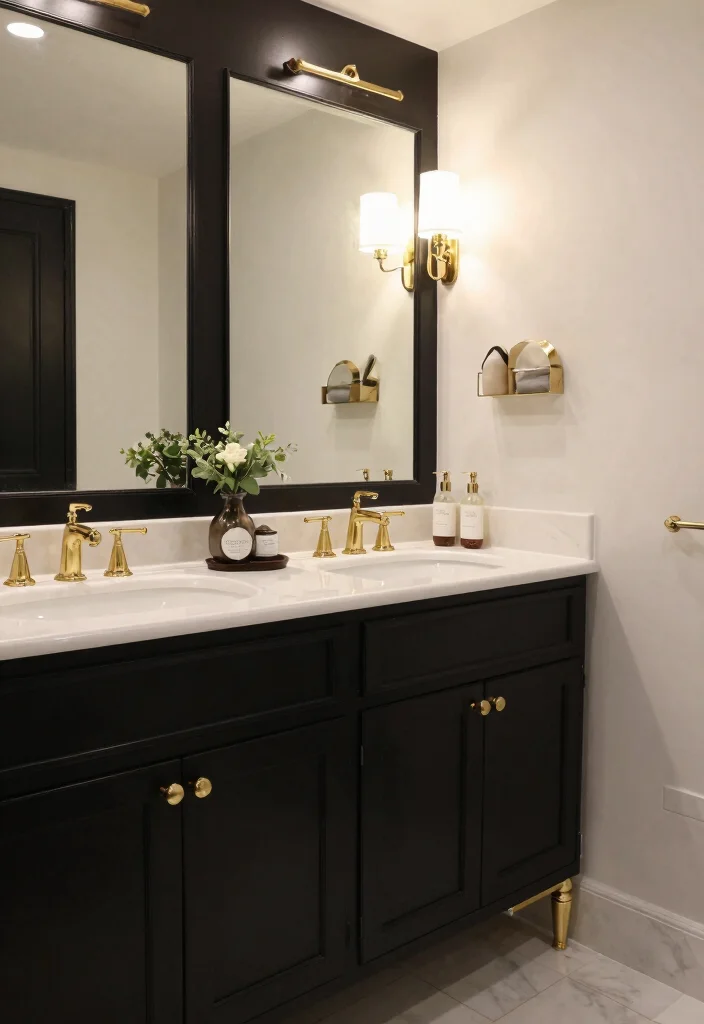 14 Black White and Gold Bathroom Ideas with Luxe Contrast Conclusion 0