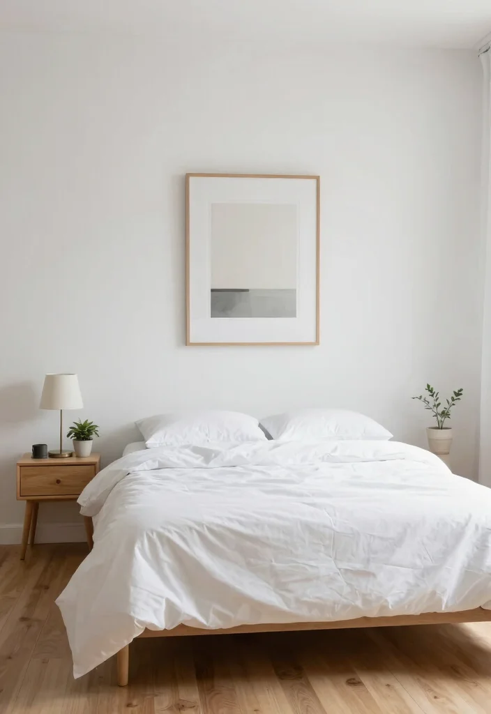 14 Contemporary Modern Bedroom Ideas with Clean Lines 4. Embrace Minimalism with Less is More 0