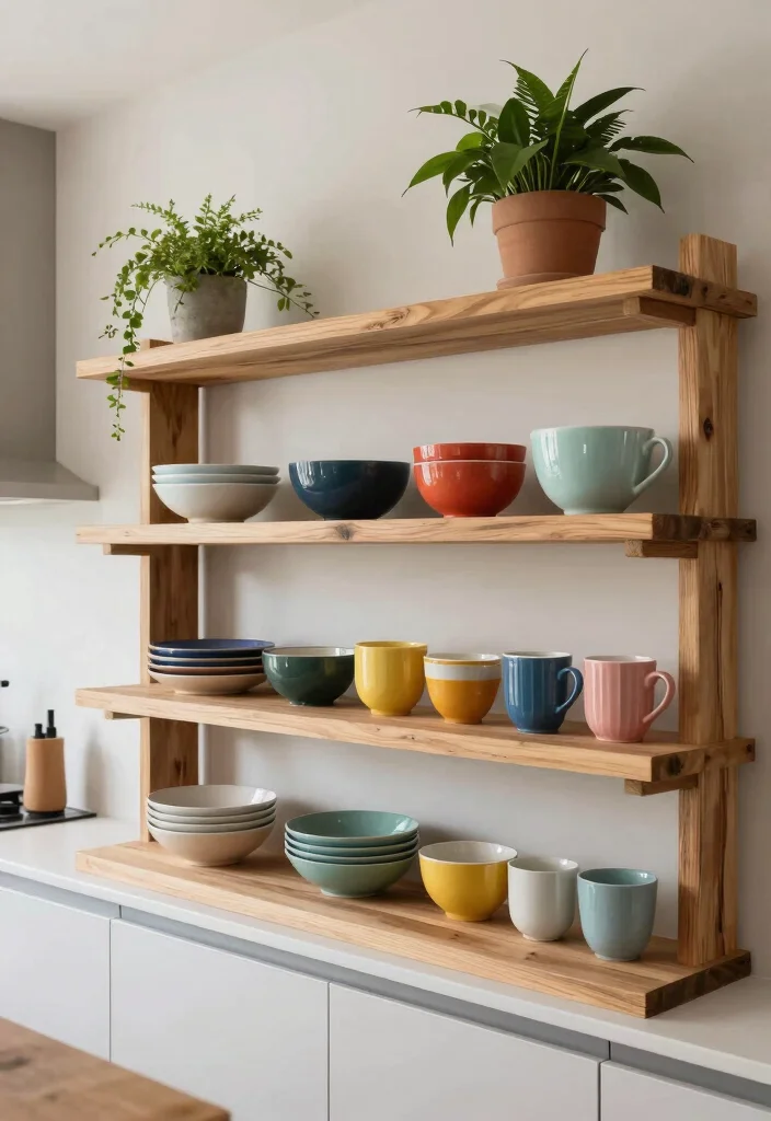 14 Kitchen Model Design Ideas for Modern Homes 2. Open Shelving 0