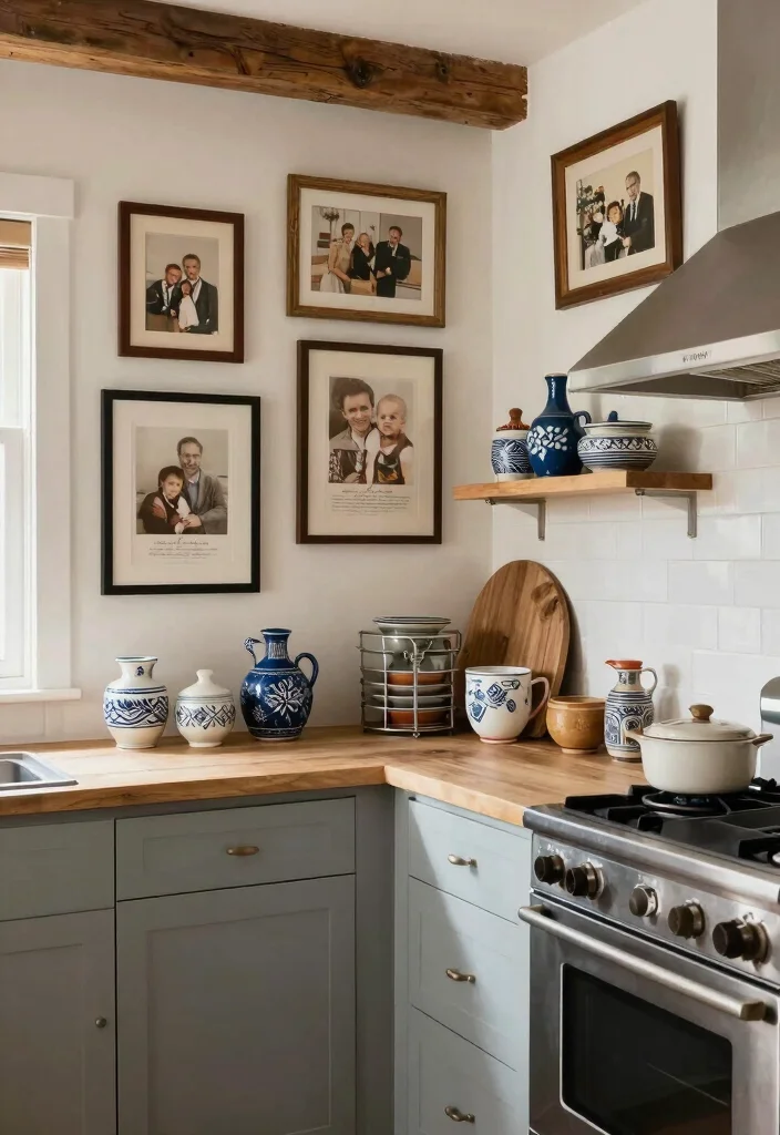 14 Rustic Modern Kitchen Ideas with Balanced Style 14. Personal Touches 0