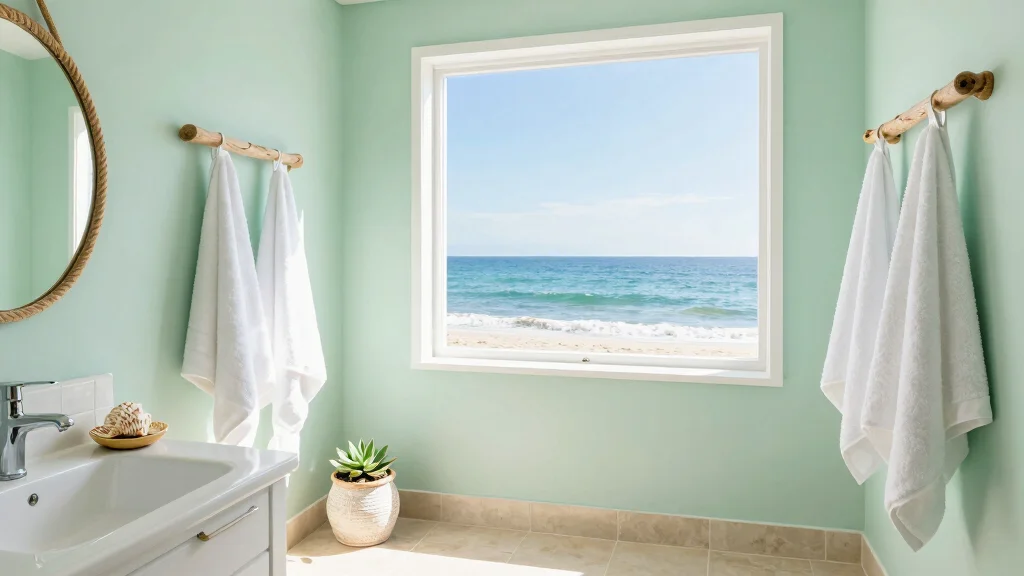 14 Seaside Bathroom Ideas with Breezy Coastal Vibes