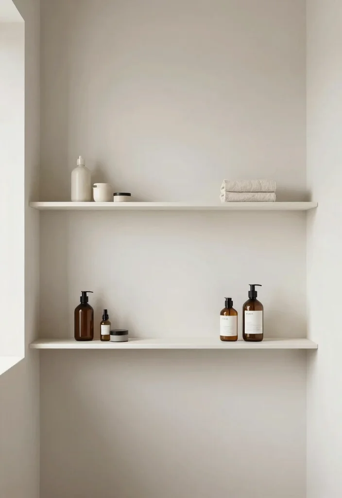 14 Small Bathroom Storage Ideas That Actually Work 54 14 Small Bathroom Storage Ideas That Actually Work 14. A Minimalist Approach 0