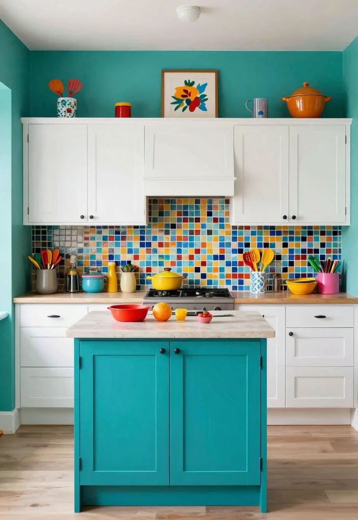 15 Kitchen Remodel Ideas Worth the Investment 6. A Splash of Color 0