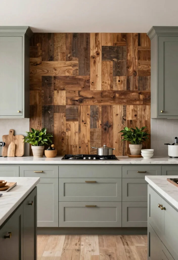 18 Luxury Kitchen Ideas with High End Finishes 12. Bold Accent Walls 0