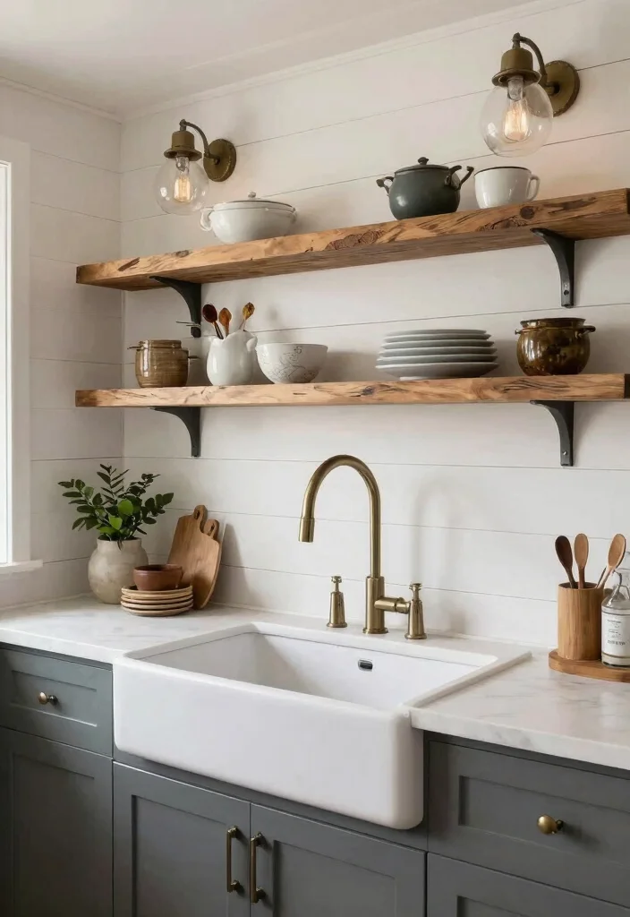 18 Luxury Kitchen Ideas with High End Finishes 16. Farmhouse Chic Elements 0