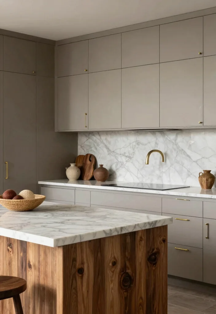 18 Luxury Kitchen Ideas with High End Finishes 8. Unique Textures and Materials 0